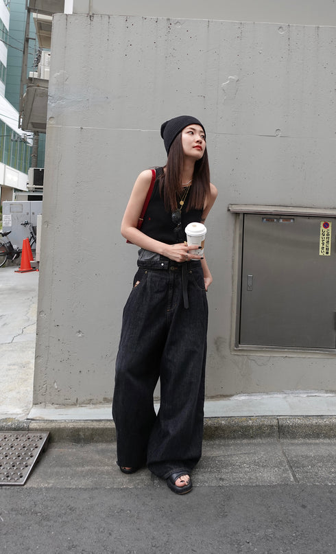 ウエストマークルーズデニム